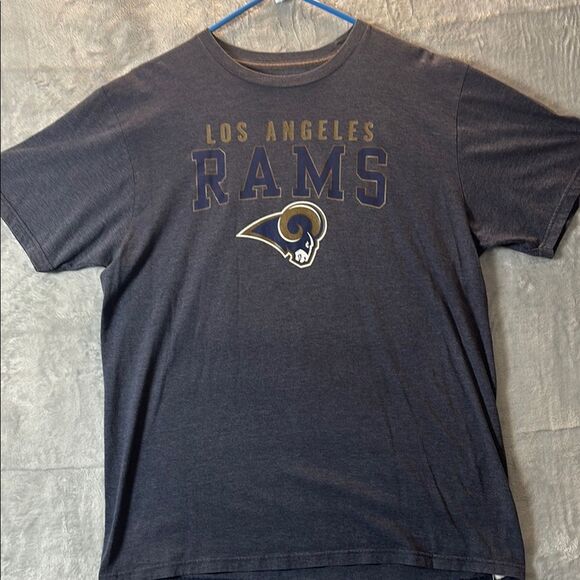NFL Los Angeles Rams Football soft Blue Short Sleeve TShirt Size XL - Picture 1 of 6